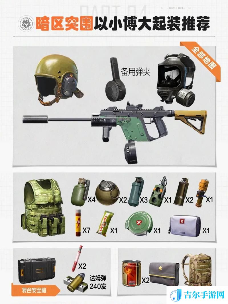 暗区突围怎么保存装备方案 暗区突围背包整理经验