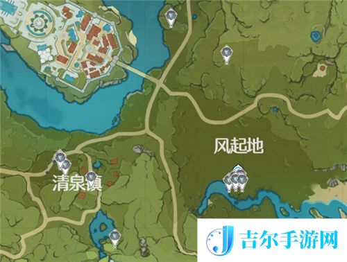 原神晶蝶哪里多分布图