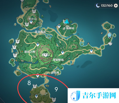 原神鹤观岛奇馈宝箱位置一览