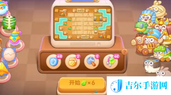 保卫萝卜4法老归来第二十一关怎么过