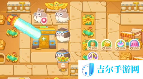 保卫萝卜4法老归来第28关怎么过
