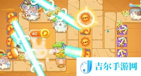 保卫萝卜4法老归来第28关怎么过