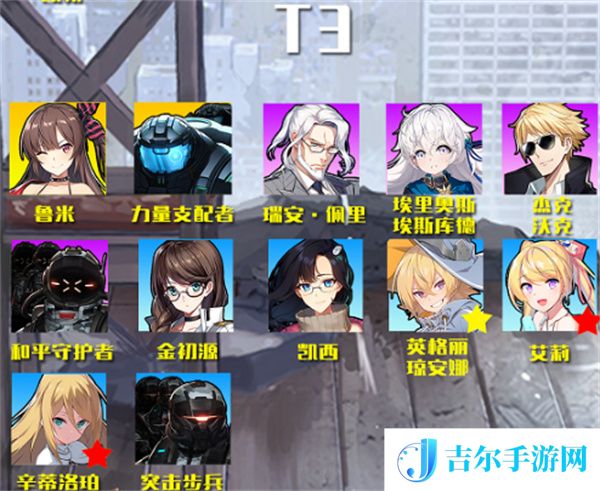 异界事务所角色强度一览