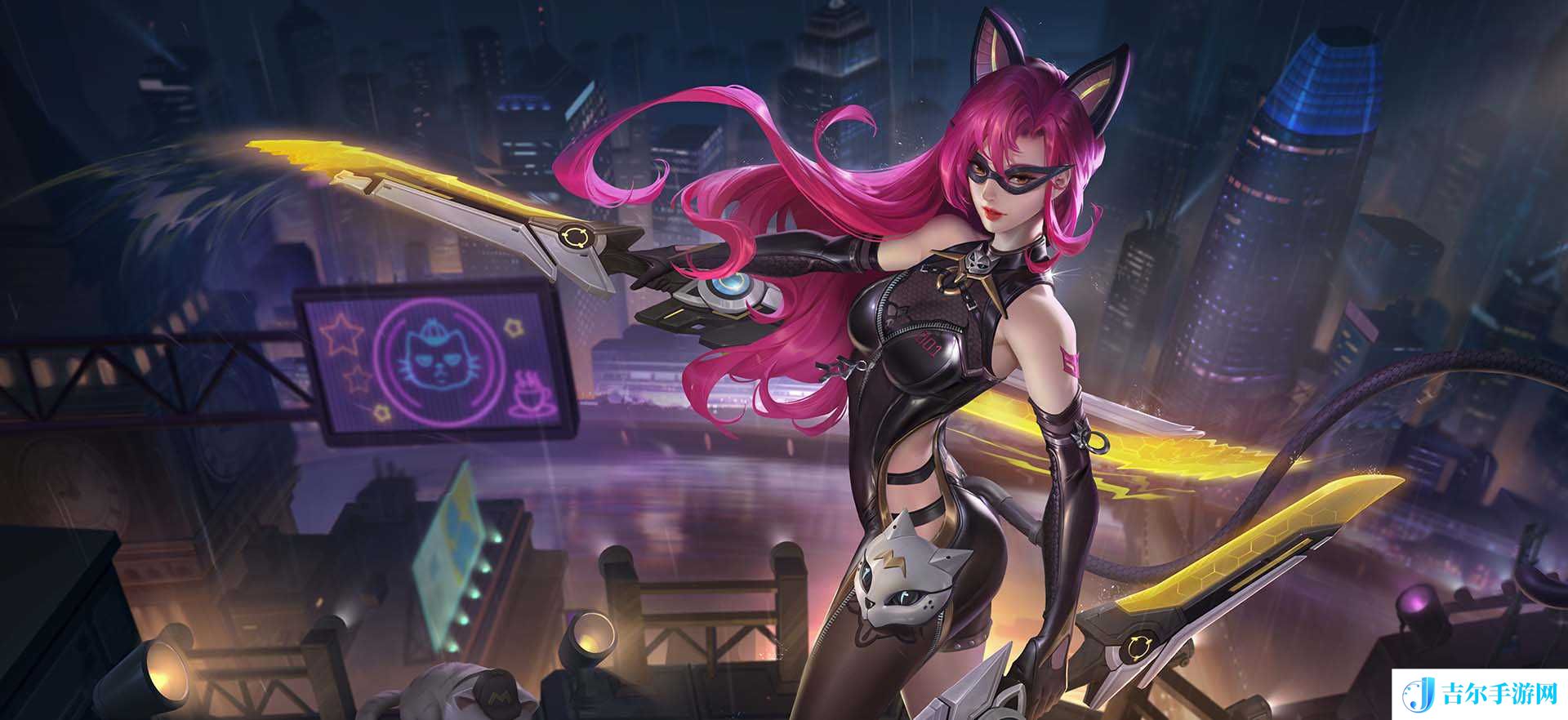 王者荣耀暗夜猫娘阿轲怎么玩厉害 暗夜猫娘阿轲技能玩法详解
