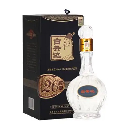 白云边二十年陈酿浓酱兼香型白酒53度