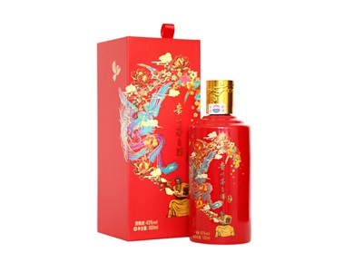 茅台酒喜宴中国红43度价格多少钱一瓶
